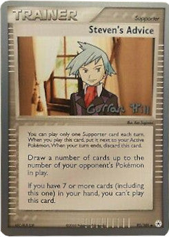 Steven's Advice (92/101) (Bright Aura - Curran Hill's) [World Championships 2005] Pokémon
