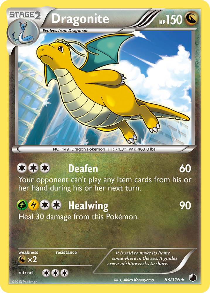 Dragonite (83/116) [Black & White: Plasma Freeze] Pokémon