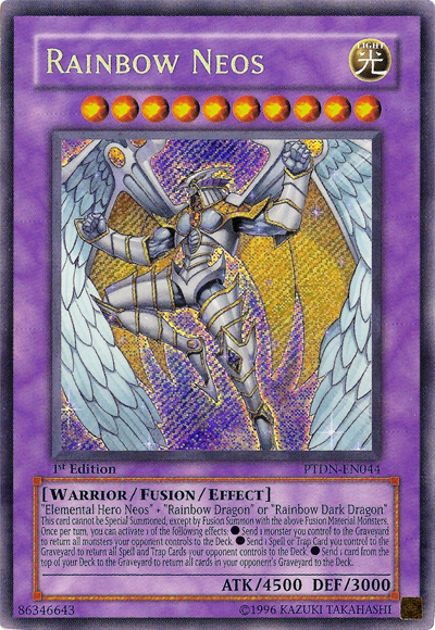 Rainbow Neos [PTDN-EN044] Secret Rare Yu-Gi-Oh!
