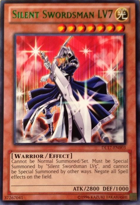 Silent Swordsman LV7 (Green) [DL17-EN003] Rare Yu-Gi-Oh!