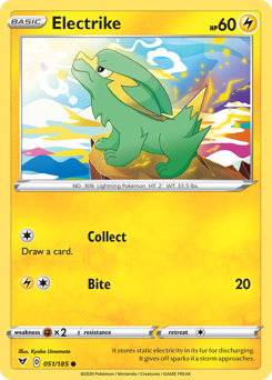 Electrike (051/185) [Sword & Shield: Vivid Voltage] Pokémon