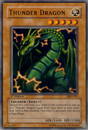 Thunder Dragon [MRD-097] Common Yu-Gi-Oh!
