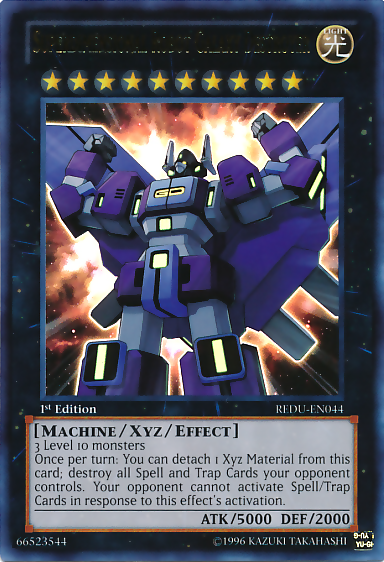 Superdimensional Robot Galaxy Destroyer [REDU-EN044] Ultra Rare Yu-Gi-Oh!