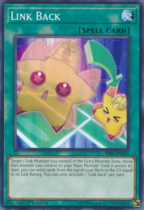 Link Back [RIRA-EN051] Common Yu-Gi-Oh!