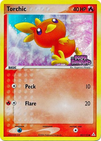 Torchic (83/110) (Stamped) [EX: Holon Phantoms] Pokémon