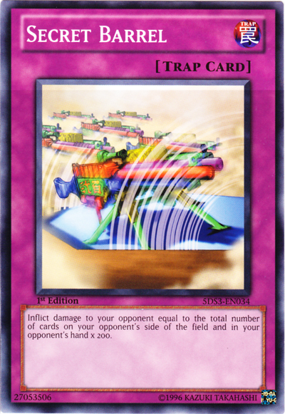 Secret Barrel [5DS3-EN034] Common Yu-Gi-Oh!
