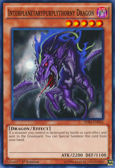 Interplanetarypurplythorny Dragon [SDKS-EN016] Common Yu-Gi-Oh!