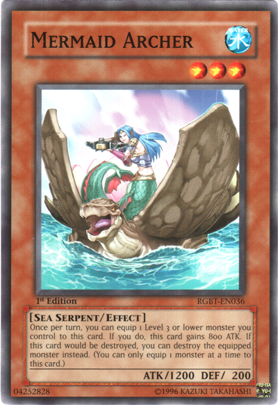 Mermaid Archer [RGBT-EN036] Common Yu-Gi-Oh!