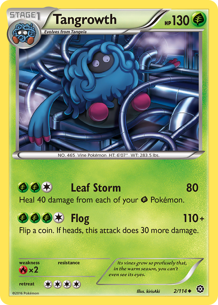 Tangrowth (2/114) [XY: Steam Siege] Pokémon