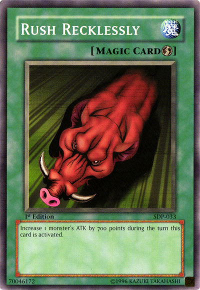 Rush Recklessly [SDP-033] Common Yu-Gi-Oh!