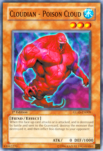 Cloudian - Poison Cloud [GLAS-EN009] Common Yu-Gi-Oh!