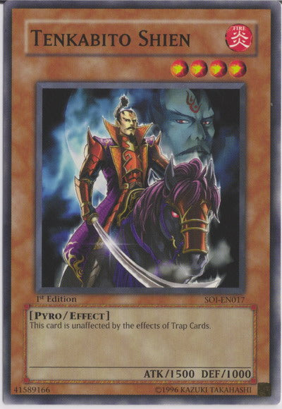 Tenkabito Shien [SOI-EN017] Common Yu-Gi-Oh!