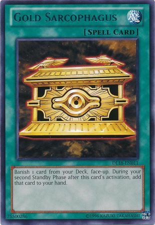 Gold Sarcophagus (Blue) [DL18-EN011] Rare Yu-Gi-Oh!