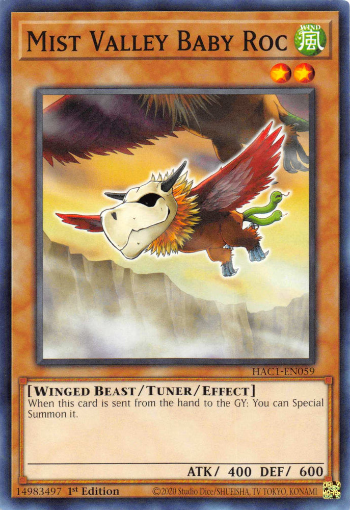 Mist Valley Baby Roc [HAC1-EN059] Common Yu-Gi-Oh!