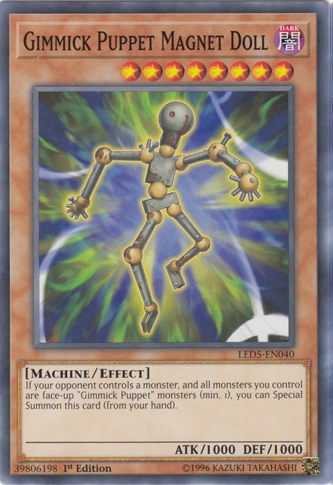 Gimmick Puppet Magnet Doll [LED5-EN040] Common Yu-Gi-Oh!