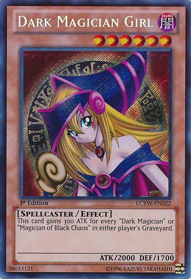 Dark Magician Girl [LCYW-EN022] Secret Rare Yu-Gi-Oh!