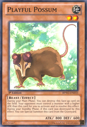 Playful Possum [BPW2-EN033] Common Yu-Gi-Oh!
