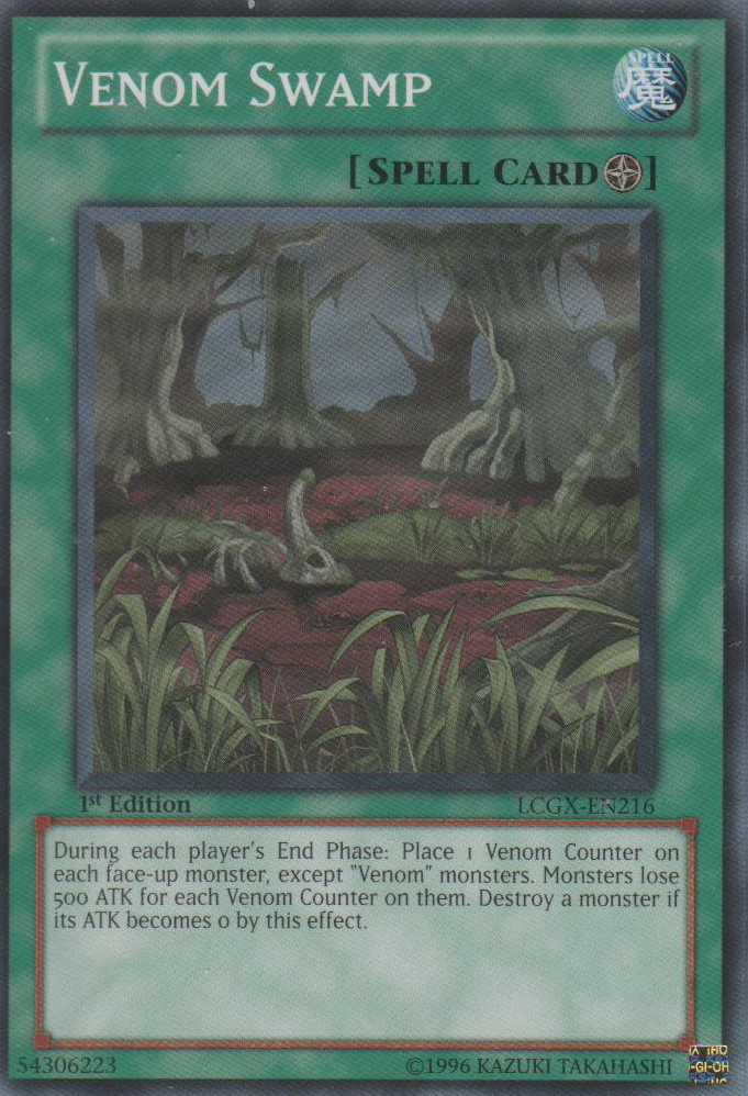 Venom Swamp [LCGX-EN216] Common Yu-Gi-Oh!