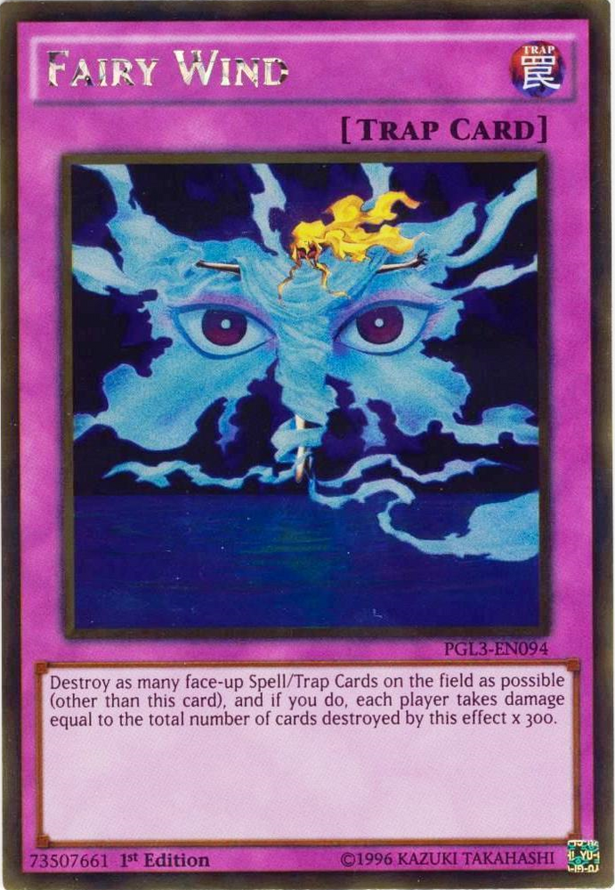 Fairy Wind [PGL3-EN094] Gold Rare Yu-Gi-Oh!
