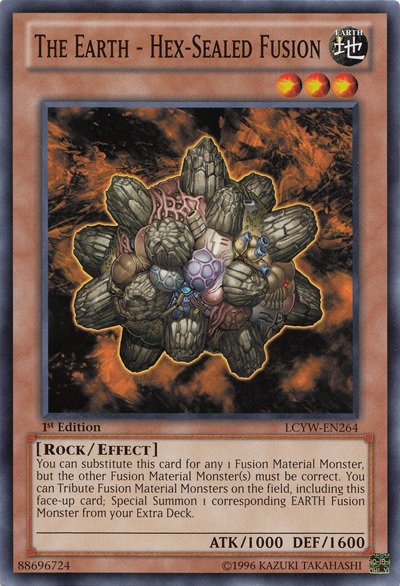 The Earth - Hex-Sealed Fusion [LCYW-EN264] Common Yu-Gi-Oh!
