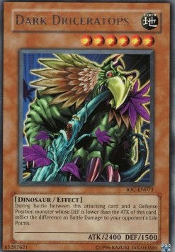 Dark Driceratops [IOC-EN073] Rare Yu-Gi-Oh!