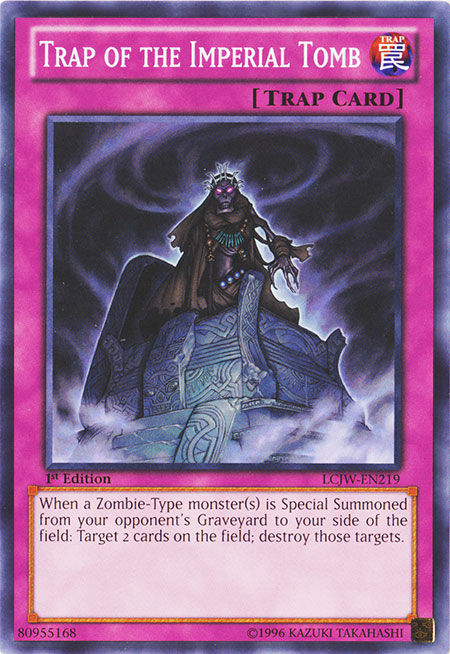 Trap of the Imperial Tomb [LCJW-EN219] Common Yu-Gi-Oh!