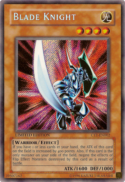 Blade Knight [CT1-EN002] Secret Rare Yu-Gi-Oh!