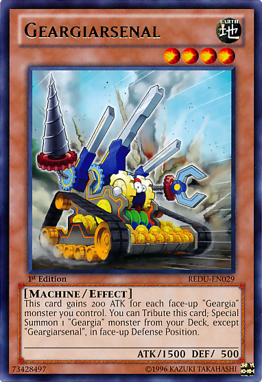 Geargiarsenal [REDU-EN029] Rare Yu-Gi-Oh!