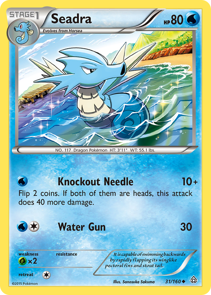 Seadra (31/160) [XY: Primal Clash] Pokémon