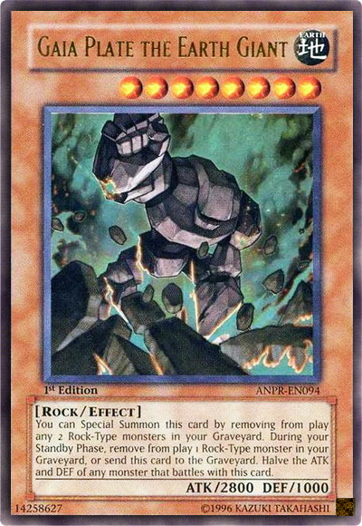 Gaia Plate the Earth Giant [ANPR-EN094] Ultra Rare Yu-Gi-Oh!