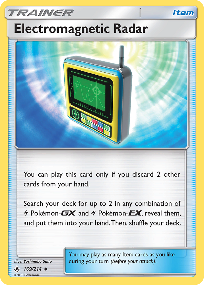 Electromagnetic Radar (169/214) [Sun & Moon: Unbroken Bonds] Pokémon