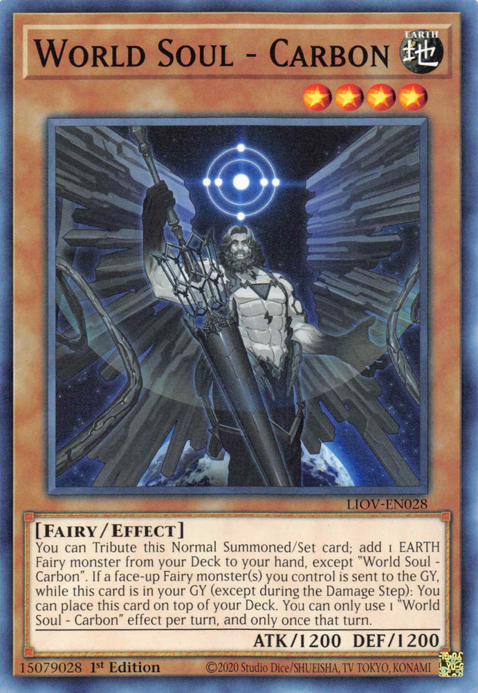 World Soul - Carbon [LIOV-EN028] Common Yu-Gi-Oh!