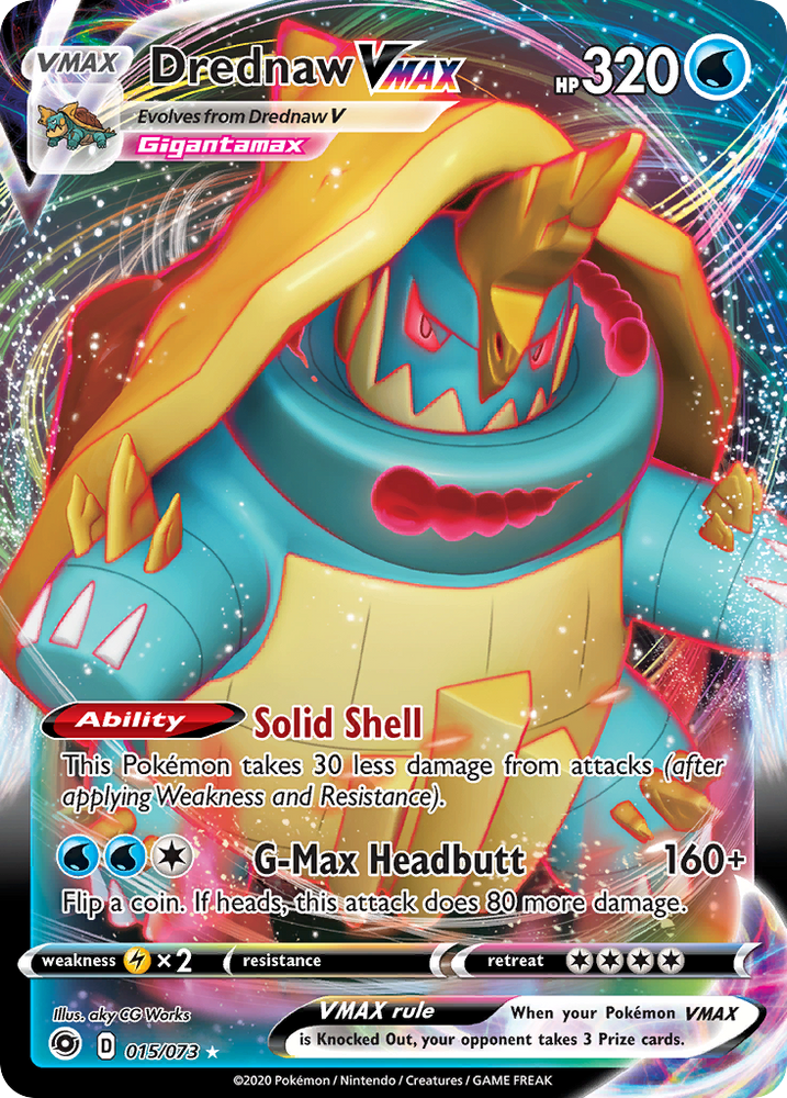 Drednaw VMAX (015/073) [Sword & Shield: Champion's Path] Pokémon