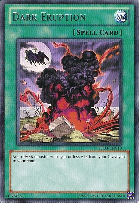 Dark Eruption [TU03-EN010] Rare Yu-Gi-Oh!