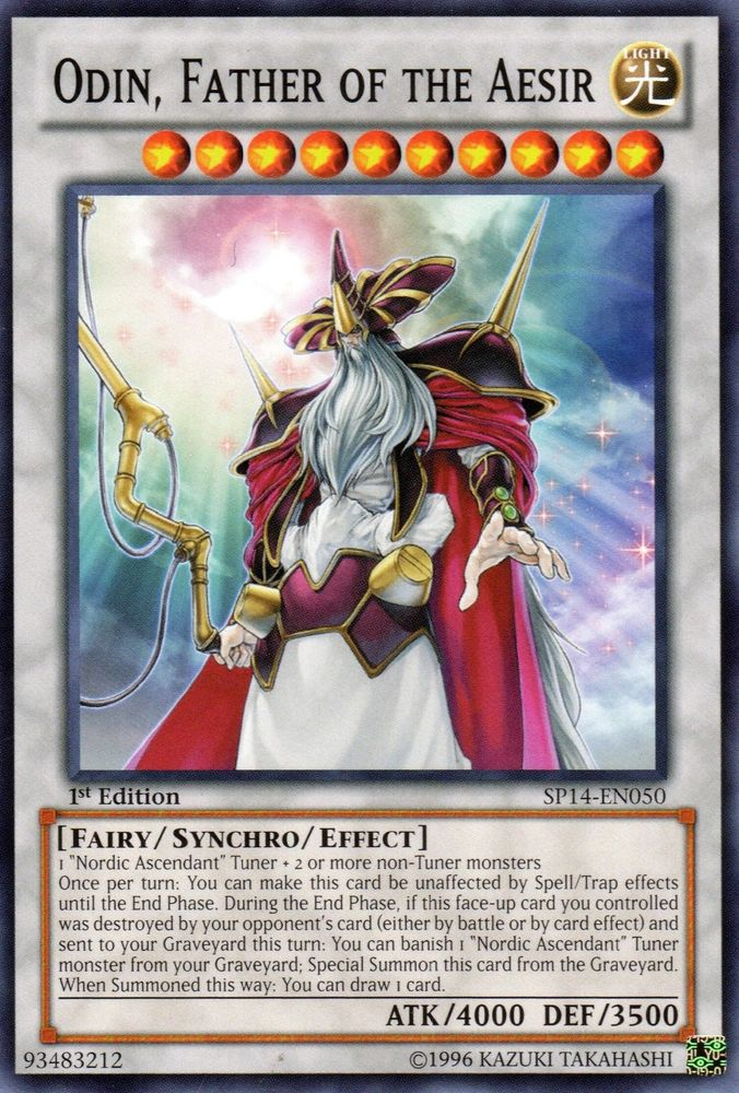 Odin, Father of the Aesir [SP14-EN050] Common Yu-Gi-Oh!
