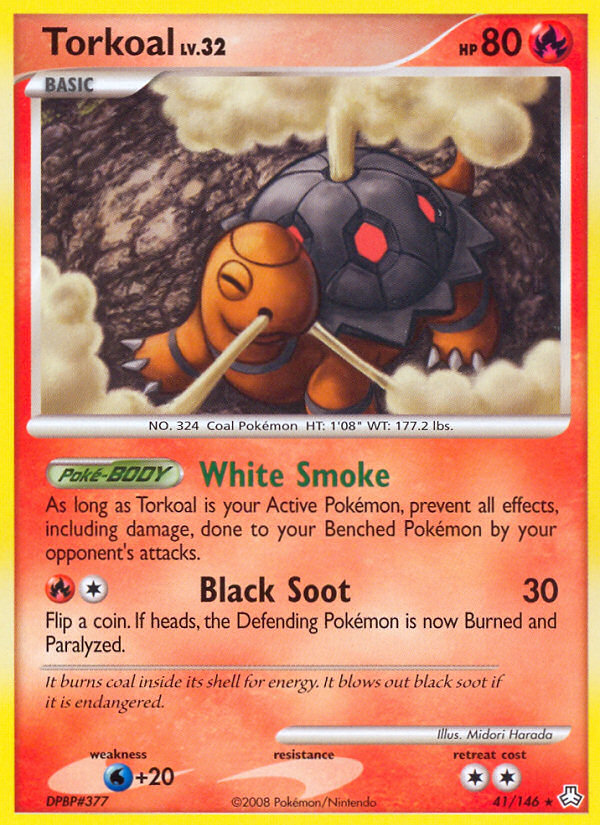 Torkoal (41/146) [Diamond & Pearl: Legends Awakened] Pokémon