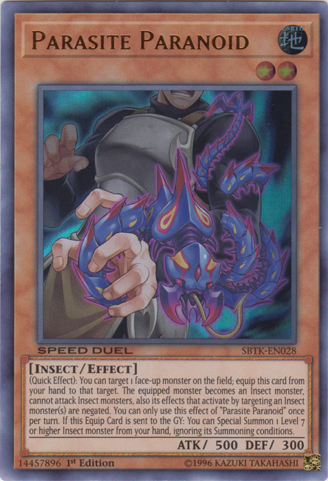 Parasite Paranoid [SBTK-EN028] Ultra Rare Yu-Gi-Oh!