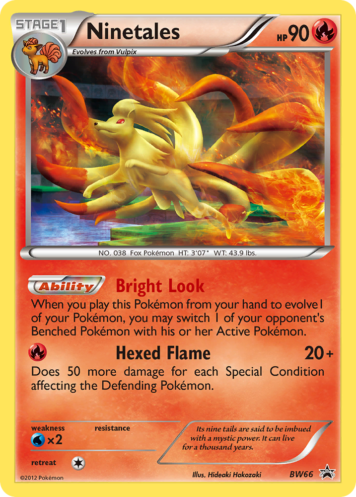 Ninetales (BW66) [Black & White: Black Star Promos] Pokémon