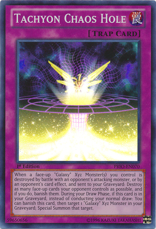 Tachyon Chaos Hole [PRIO-EN070] Super Rare Yu-Gi-Oh!