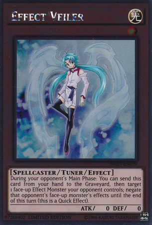 Effect Veiler [NKRT-EN039] Platinum Rare Yu-Gi-Oh!