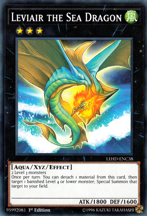 Leviair the Sea Dragon [LEHD-ENC38] Common Yu-Gi-Oh!