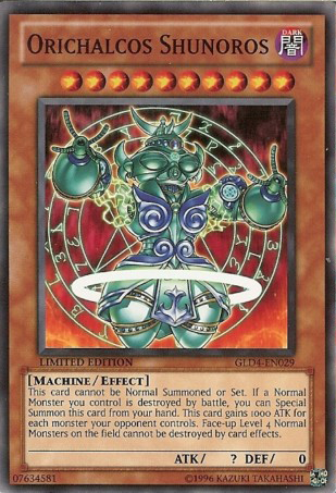 Orichalcos Shunoros [GLD4-EN029] Common Yu-Gi-Oh!