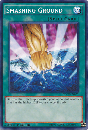 Smashing Ground [SDGR-EN025] Common Yu-Gi-Oh!