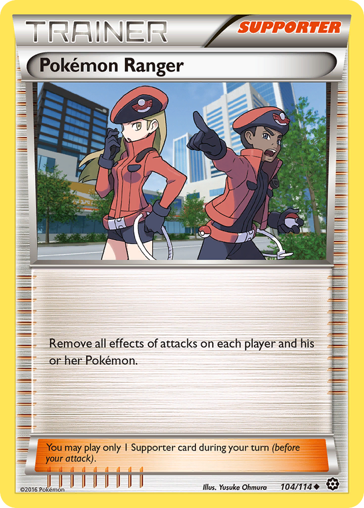 Pokemon Ranger (104/114) [XY: Steam Siege] Pokémon