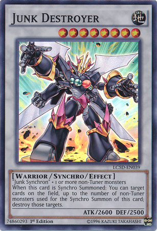 Junk Destroyer [LC5D-EN039] Super Rare Yu-Gi-Oh!