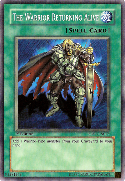 The Warrior Returning Alive [5DS1-EN023] Common Yu-Gi-Oh!