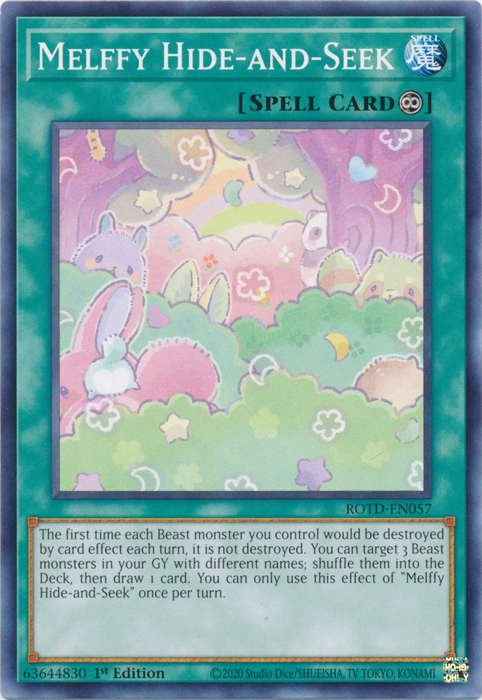 Melffy Hide-and-Seek [ROTD-EN057] Common Yu-Gi-Oh!