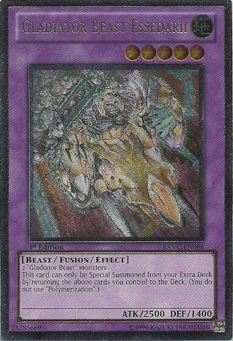 Gladiator Beast Essedarii [EXVC-EN086] Ultimate Rare Yu-Gi-Oh!
