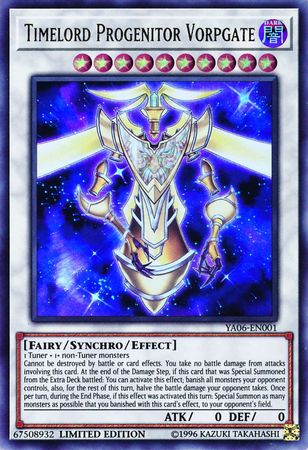 Timelord Progenitor Vorpgate [YA06-EN001] Ultra Rare Yu-Gi-Oh!