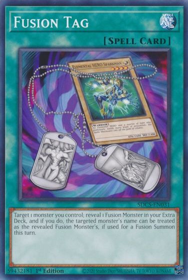 Fusion Tag [SDCS-EN031] Common Yu-Gi-Oh!